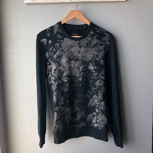 Globe Floral Crewneck